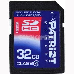32 GB SDHC Class 4 Signature Flash memory card (PSF32GSDHC4)