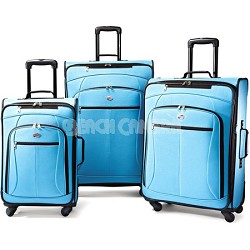 AT Pop 3 Piece Spinner Luggage Set (Aqua Blue)