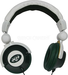 NFL Football Licensed New York Jets DJ Style Headphones