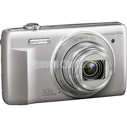 VR-340 16MP 10x Opt Zoom 3-inch LCD Digital Camera - Silver
