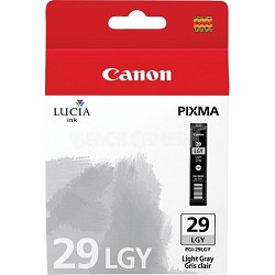 PGI-29 LGY - LUCIA Series Light Gray Ink Cartridge for Canon PIXMA PRO-1 Printer