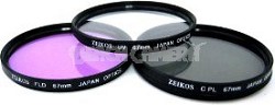 67mm UV, Polarizer & FLD Deluxe Filter kit (set of 3 + carrying case)