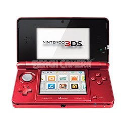 3DS Portable Gaming Console Red