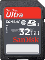 32GB Ultra SDHC  UHS-I Card 30MB/s (Class 10)