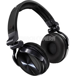 Professional DJ Headphones - Black Chrome - HDJ-1500-K