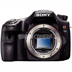 SLTA65V - a65 Digital SLR Camera 24.3 MP Body Only