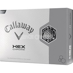 Hex Chrome Gold Ball (12 Pack) 641014912