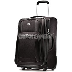 iLite Supreme 25 Inch Upright Suitcase (Black)