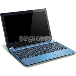 Aspire One AO756-2666 11.6" Netbook - Intel Celeron Mobile 847B Processor -Blue
