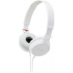 MDR-ZX100 Stereo Headphones (White)