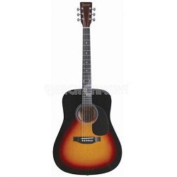 LA125 Dreadnought Acoustic Guitar - Vintage Sunburst