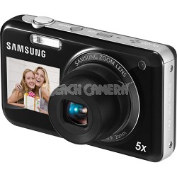 PL120 14MP Dual View Black Digital Camera with 5X Optical Lens - OPEN BOX