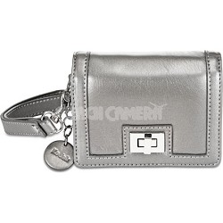 Fashion Clutch Leatherette Case (Silver)