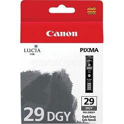 PGI-29 DGY - LUCIA Series Dark Gray Ink Cartridge for Canon PIXMA PRO-1 Printer