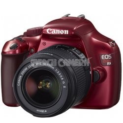 EOS Rebel T3 SLR Digital Camera w/ 18-55mm Lens II Red