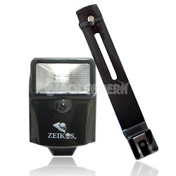 Digital Camera Slave Flash w/Bracket