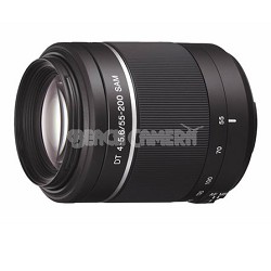 SAL55200 - DT 55-200mm f4-5.6 Compact Telephoto Zoom Lens