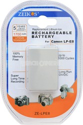 Replacement Battery Pack LP-E8 For EOS Rebel T2i & T3i & T4i