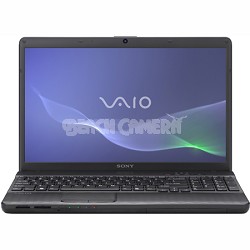 VAIO VPCEH2GGX - 15.5 Inch Laptop Core i5-2430M Processor (Black)