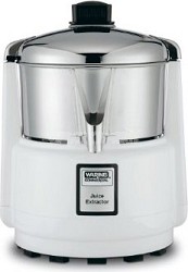 Juicerator 550-Watt Juice Extractor, Quite White and Stainless