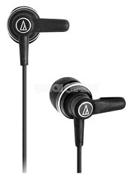 In-ear High Fidelity Headphones w/ 10.7mm Rare-earth Drivers (Black)