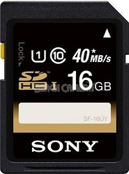 16 GB Secure Digital High Capacity (SDHC) Memory Card - Class 10