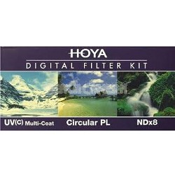 72mm Digital Filter Kit With UV, Circular Polarizer, NDX8