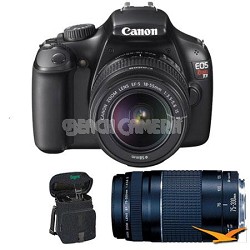 EOS Rebel T3 SLR Digital Camera w/ 18-55mm & 75-300mm Instant Rebate Bundle Deal