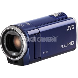 GZ-E100AUS - HD Everio Camcorder 40x Zoom f1.8 (Blue)