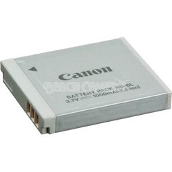 Battery Pack NB-6L for S90, SD980, D10, SD1200 IS, and SD770 IS