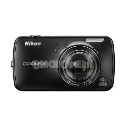COOLPIX S800c 16MP 3.5 inch LED Digital Camera - Black