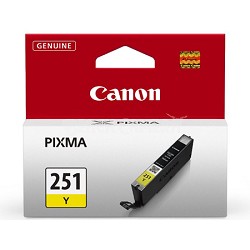 CLI-251 Yellow Ink Tank for PIXMA iP7220, MG5420, MG6320 Printers