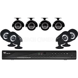 Zeus-85 16 Channel, 8 Camera Surveillance System H.264 Formats