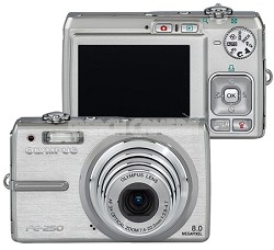 FE-250 (Silver) Digital Camera - REFURBISHED