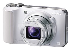 Cyber-shot DSC-HX10V (White) 18.2 MP 16x Zoom 3D Sweep HD Video with Geotagging