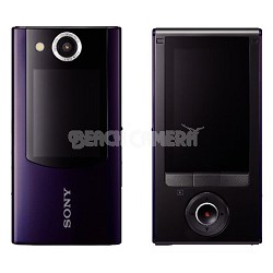 MHS-FS2 Bloggie Duo HD 4GB Purple Camera Camcorder w/ 2 LCD Screens
