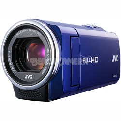 GZ-E10AUS - HD Everio Camcorder 40x Zoom f1.8  (Blue)