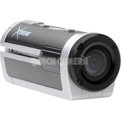 Xtreme Sports Full HD 1080p Waterproof Helmet Video Camera (Silver)