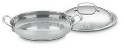 Chef's Classic 12-Inch Stainless Everyday Pan with Dome Cover