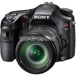 SLTA77VM - a77 Digital SLR 24.3 MP with 18-135mm Zoom Lens