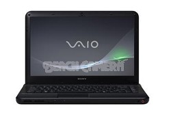 VAIO VPC-EA43FX/BJ 14-Inch Entertainment Laptop (Black) Intel Core i3-380M