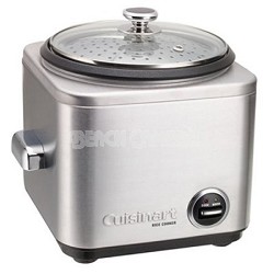 CRC-400 4-Cup Stainless Steel Rice Cooker/Steamer