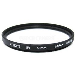 58mm Multicoated UV Protective Filter--offers lens protection & clearer pictures