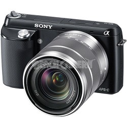 NEX-F3K Digital Camera built in flash with 18-55mm Lens (Black)