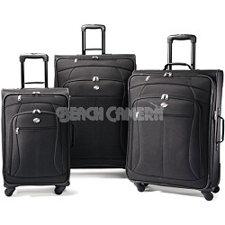 AT Pop 3 Piece Spinner Luggage Set (Black)