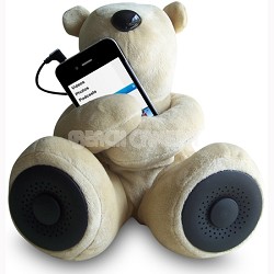 Teddy Speaker -The perfect addition to your iPod, iPhone, MP3 players (Brown)
