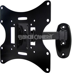 Full Motion Tilt & Swivel TV mount w/ level for 17-37 inch TVs