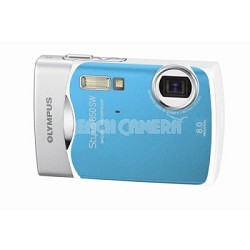 Stylus 850 SW 8MP Shockproof Waterproof Digital Camera ( Cool Blue)