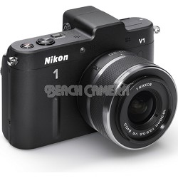 1 V1 SLR Black Digital Camera w/ 10-30mm VR Lens - REFURBISHED