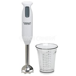 CSB-76 200-Watt Immersion Hand Blender with 2-Cup mixing beaker (White)